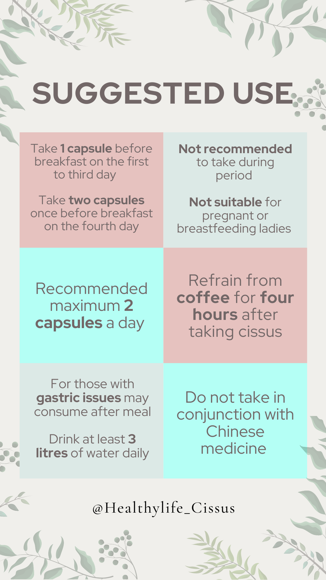 Healthylife Cissus