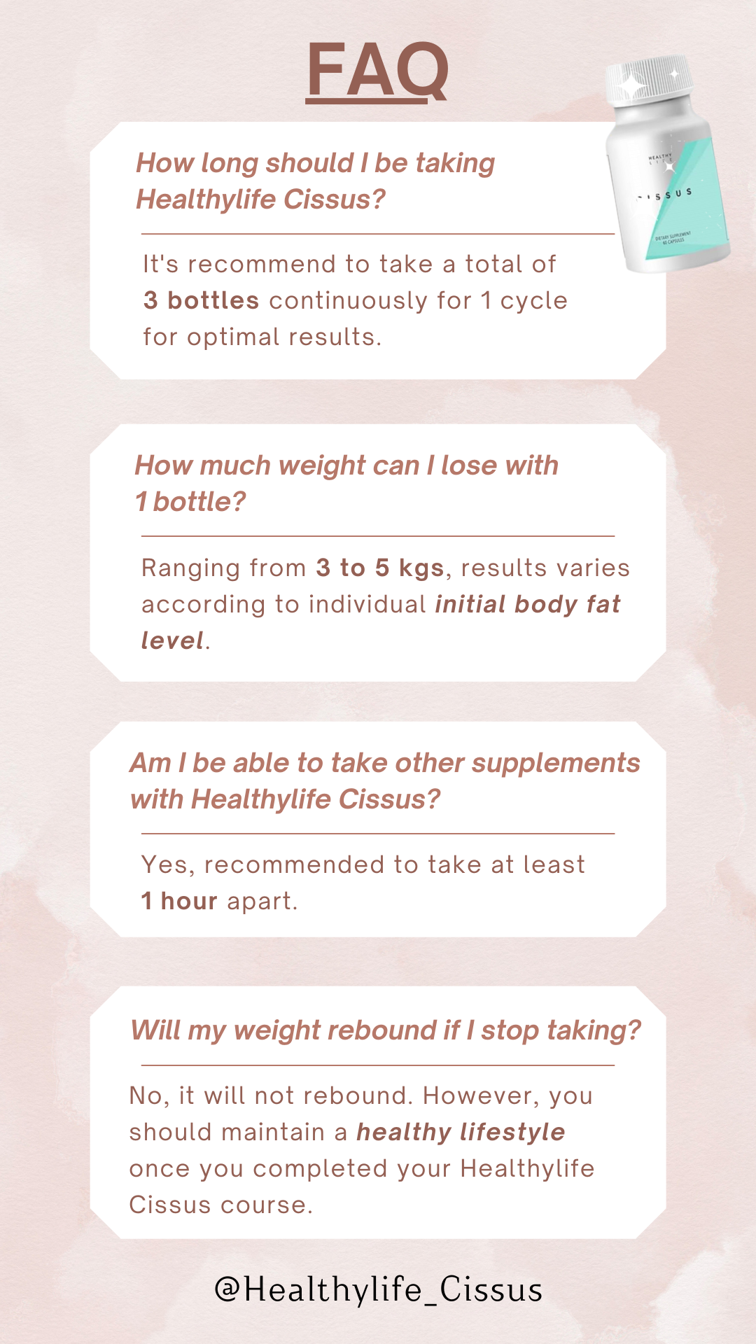 Healthylife Cissus